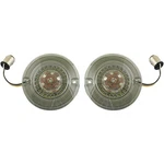 Custom Dynamics Front Turn Signal White/amber Leds PB-AW-1157-T. Fixed Price $124.95.