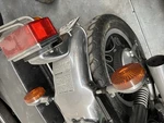 1981 Honda Custom Back Rear Chrome Fender Tail Light Turn Signals. Fixed Price $198.00.