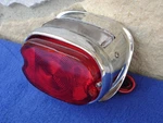 Taillight For Harley Panhead Shovelhead Sportster 55-73 Replaces Oe # 68010-64B. Fixed Price $49.95.