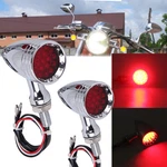 2PCS Red Bullet Tail Turn Signal Light For Harley Iron 883 1200 Sportster Dyna. Fixed Price $19.90.