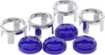 Chris Products Taillight Turn Signal Universal Motorcycle Lens 4 Pack Blue Dots. Fixed Price $9.95.