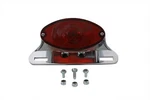 Chrome Cateye Tail Lamp Assembly For Harley Davidson By V-twin. Fixed Price $59.17.