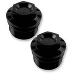 Joker Machine Black Anodized Fork Tube Caps 10-310B. Fixed Price $59.36.