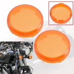 Pair Abs Turn Signal Light Cover Amber Lens For Harley Sportster 1200 883 Dyna. Fixed Price $9.43.