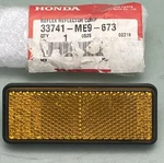 New Genuine Honda 33741-ME9-673 Reflector. Fixed Price $22.15.