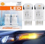 Sylvania Led Light 4157 Amber Orange Two Bulbs Drl Daytime Running Replacement. Fixed Price $25.18.