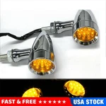 2X Mini Led Motorcycle Turn Signals Indicator Amber Blinker Light Lamp Universal. Fixed Price $22.99.