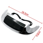 Front Fender Tip Light Led Smoke Lens For Harley Street Glide Flhxs 14- 17. Fixed Price $43.89.
