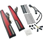 Ciro 40086 Black Calade Red Led Tail Lights For 14-23 Tri Glide. Fixed Price $459.99.