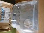 New Drag Specialties Harley Davidson Chrome License Bracket Custom Xl DS270007. Fixed Price $39.98.