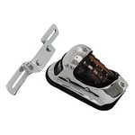 V-factor Chrome Beehive Taillight W/12 Bulb 11208. Fixed Price $44.96.