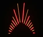 Custom Dynamics TF100RS Truflex Led Red/smoke Strip. Fixed Price $59.00.