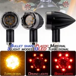 Motorcycle Led Bullet Turn Signal Brake Tail Light Fit Harley Cafe Racer 4PCS. Fixed Price $14.99.