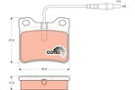 Trw GDB985 Brake Pad Set, Disc For Peugeot. Fixed Price $27.68.