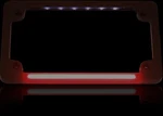 Custom Dynamics TF02-B Dual Led License Plate Frames Black. Fixed Price $99.95.