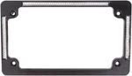 Custom Dynamics Flat All-in-one License Plate TF04-B. Fixed Price $129.95.