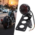 Motorcycle Tail Light Brake Running Rear 1" Black- Axle Hole. Fixed Price $54.74.