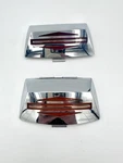 Harley-davidson Fender Tip Lens Kit Bar & Shield Chrome Red Orange 2722 152 Oem. Fixed Price $35.00.