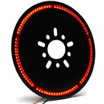 Krator Spare Tire Led Light Ring Brake Tail For 1987-2021 Jeep Wrangler. Fixed Price $22.50.