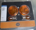 Harley-davidson Rear Turn Signal Trim Ring Bullet 69755-04. Fixed Price $10.50.