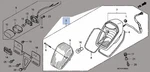 Honda 2004-2009 Shadow Vt Taillight Assembly New 33701-MCH-673 Oem. Fixed Price $192.00.