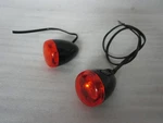 Harley Davidson Bullet Front Turn Signals Gloss Black / 3-WIRE. Fixed Price $49.99.