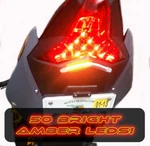 18-23 Kawasaki Ninja Sx Fender Eliminator Tail Tidy Rear Turn Signals EX400. Fixed Price $84.95.