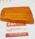 Nos Suzuki Oem Front Turn Signal Lens 84-86 GSX1100 35612-00A80. Fixed Price $30.25.