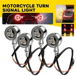 Led Drl Turn Signal Blinker Running Brake Light Amber Red Universal Chrome 4PCS. Fixed Price $56.04.