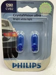 Philips 12961CVB2 Crystalvision Ultra Back Up Lamp Light Bulb - Pack. Fixed Price $8.99.