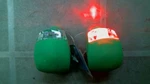 Diamond Vision Led Bicycle Lights, Green, Red Flashing Pair, Fs. Fixed Price $10.00.
