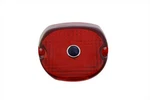 Tail Lamp Lens Laydown Style Red For Harley-davidson. Fixed Price $36.99.