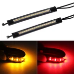 2X Motorcycle Flowing Amber 48 Led Turn Signal Strip Light For Indian Roadmaster. Fixed Price $9.89.