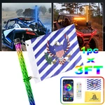 3FT Spiral Led Fat Whip Light Antenna Rgb Chasing For Polaris Cam-am X3 Rzr Atv. Fixed Price $94.99.