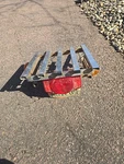 Vintage Honda Tail Light HM-16RC Stanley 070-0188 And Luggage Rack. Fixed Price $35.00.