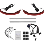 Saddlebag Lights Low Profile Red Lens Indian CD-IND-SPR-V2-R. Fixed Price $219.95.