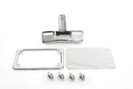 License Plate Frame Bracket Kit Chrome Fxr Fxd Xl Harley 31-0271 By V-twin T7. Fixed Price $50.84.