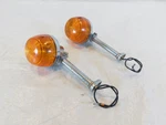 Honda CM185 CM200 Twinstar Chrome Front Left/right Turn Signal Indicators Lights. Fixed Price $67.99.