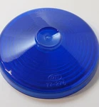 Dietz 77-27601 4- " Blue Snap-on Turn Signal Lens Dz Repo Polizia Nos Usa. Fixed Price $20.00.