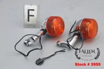 1991 Harley Fxrs Lowrider Convertible Front Turn Signal + Mount Set Chrome #3955. Fixed Price $129.99.