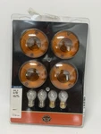 Harley Davidson 69308-02 Turn Signal Lens Kit, Smoked Flat New 1987 1992. Fixed Price $12.00.