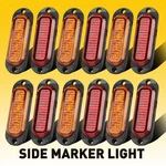 Amber Red Led Side Marker Turn Indicator Signal Lights Tail Clearance Lamps 12PC. Fixed Price $25.64.