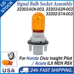 Turn Signal Pointer Bulb Socket Light 33302-S7A-003 For Acura Honda Civic Usa. Fixed Price $10.99.