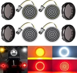 Led Turn Signals Front Rear Super Bright Kit 6PC Compatible For Harley Davidson. Fixed Price $81.99.