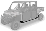 2024-2026 Oem Polaris Ranger XD1500 Crew Rock Sliders W/step- 2884875. Fixed Price $629.99.