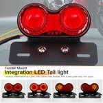 1PC Motorcycle Led Rear Brake Tail Light Turn Signal License Plate Cafe Racer. Fixed Price $14.00.