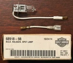 Harley Davidson Halogen Spot Lamp Light Bulb Pn# 68918-98 Genuine Oem. Fixed Price $15.00.
