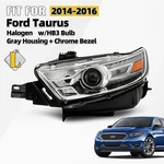 2014-2016 Ford Taurus Halogen Headlight W/HB3 Bulb Gray Housing Left Driver. Fixed Price $102.99.