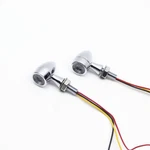 Mini Chrome Led Turn Signal Light For Harley Softail Touring Dyna With M8. Fixed Price $9.95.