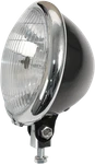 Emgo 3/4" Headlight Assembly Black/chrome H4 Halogen 60/55W 66-84151BCSD. Fixed Price $73.99.